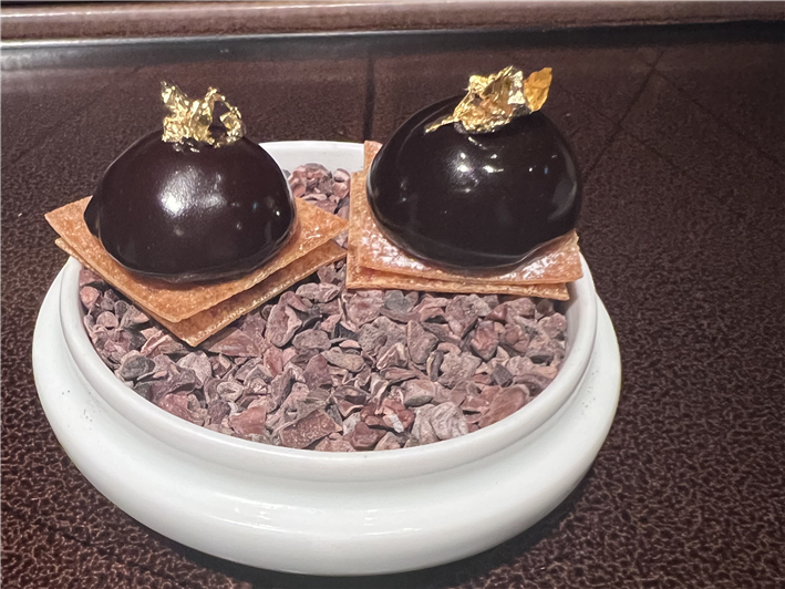 chocolate petit fours